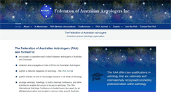 Desktop Screenshot of faainc.org.au
